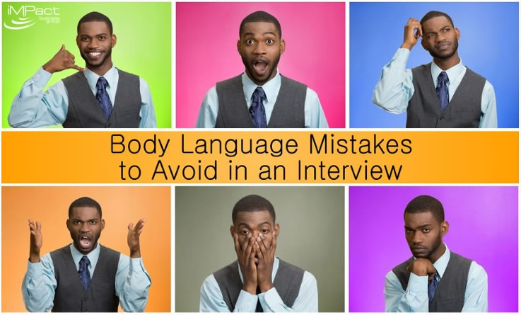 Body Language Mistakes to Avoid in an Interview