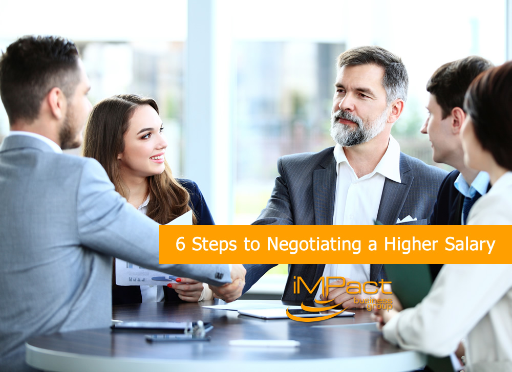 6 Steps to Negotiating a Higher Salary iMPact Business Group