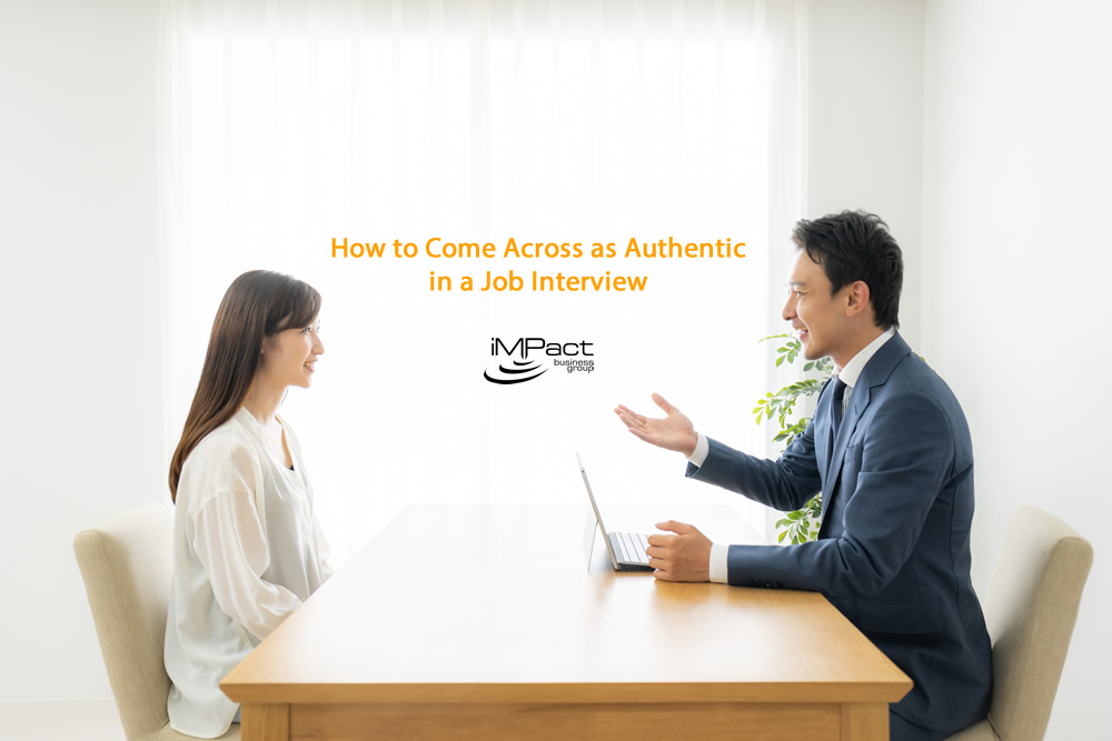 How to Come Across as Authentic in a Job Interview
