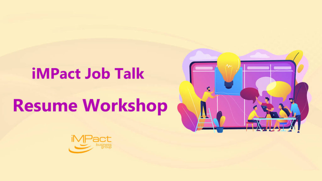 Job Talk - Resume Workshop