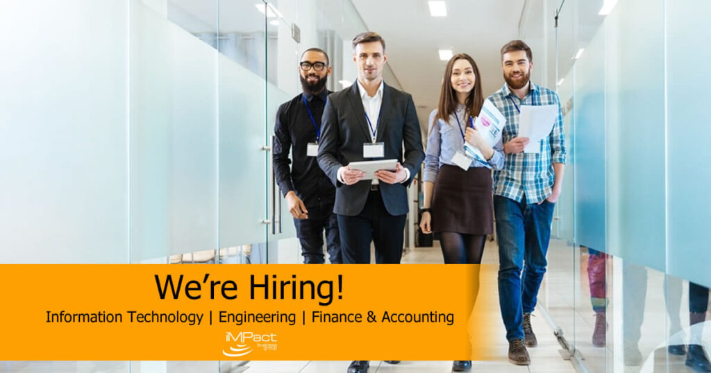 Opportunities in IT, Engineering, Accounting/Finance with iMPact Business Group