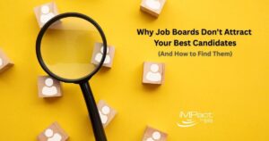 Employer using staffing agency to find qualified candidates beyond job boards