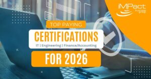 Top paying certifications for 2026 in IT, engineering manufacturing, and finance accounting